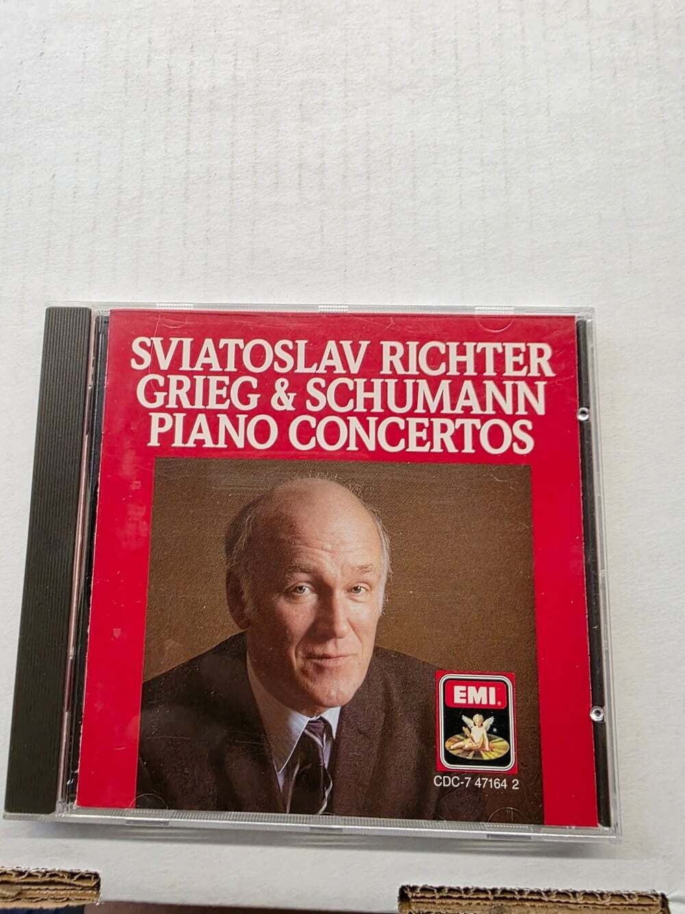 Sviatoslav Richter – Grieg & Schumann Piano Concertos CD 1986 Classical EMI